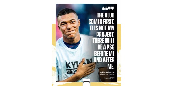 Mbappe promet de gagner la Ligue des champions de Ligue 1 la saison prochaine